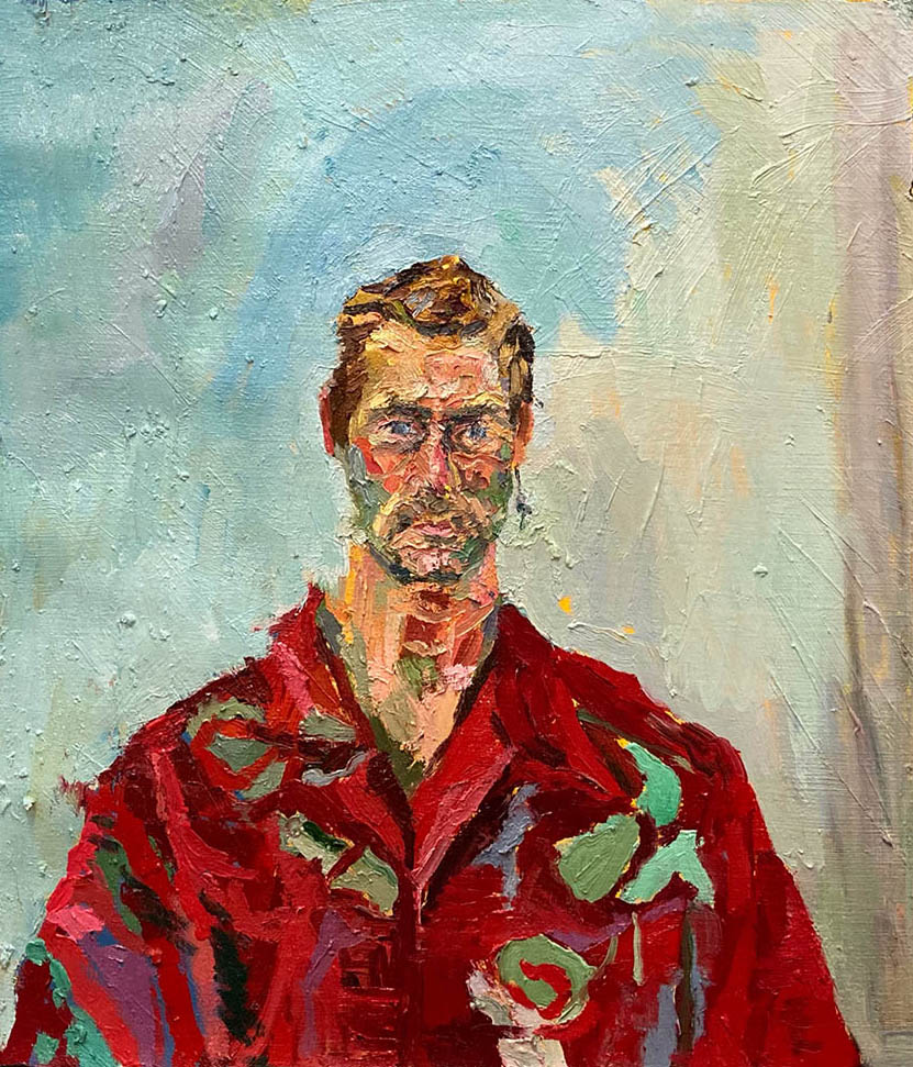 <b>Ben (2022)</b><br />30x20"<br />Oil on canvas