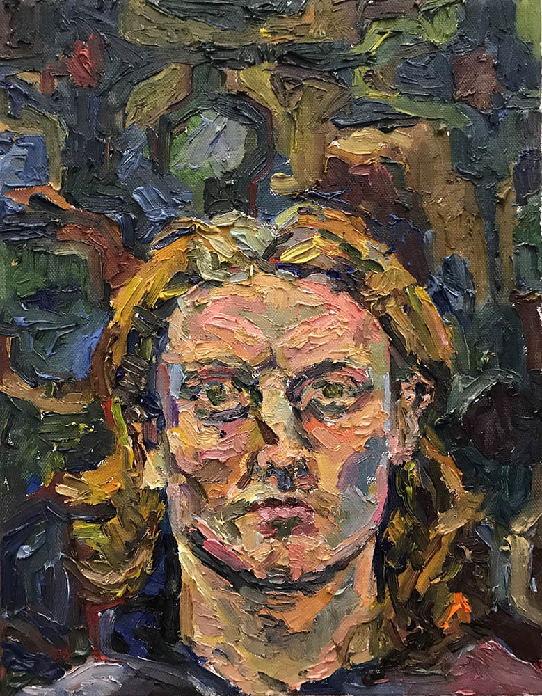 <b>James II (2019)</b><br />14x11"<br />Oil on canvas